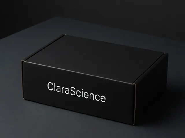 Plain black mailer box